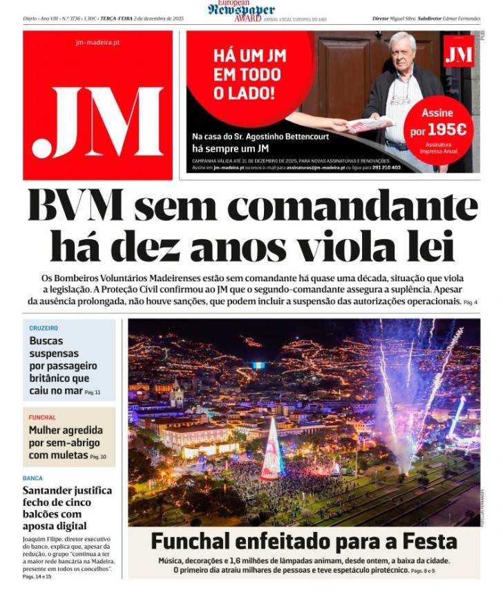 Terça-feira, 2 de dezembro de 2025