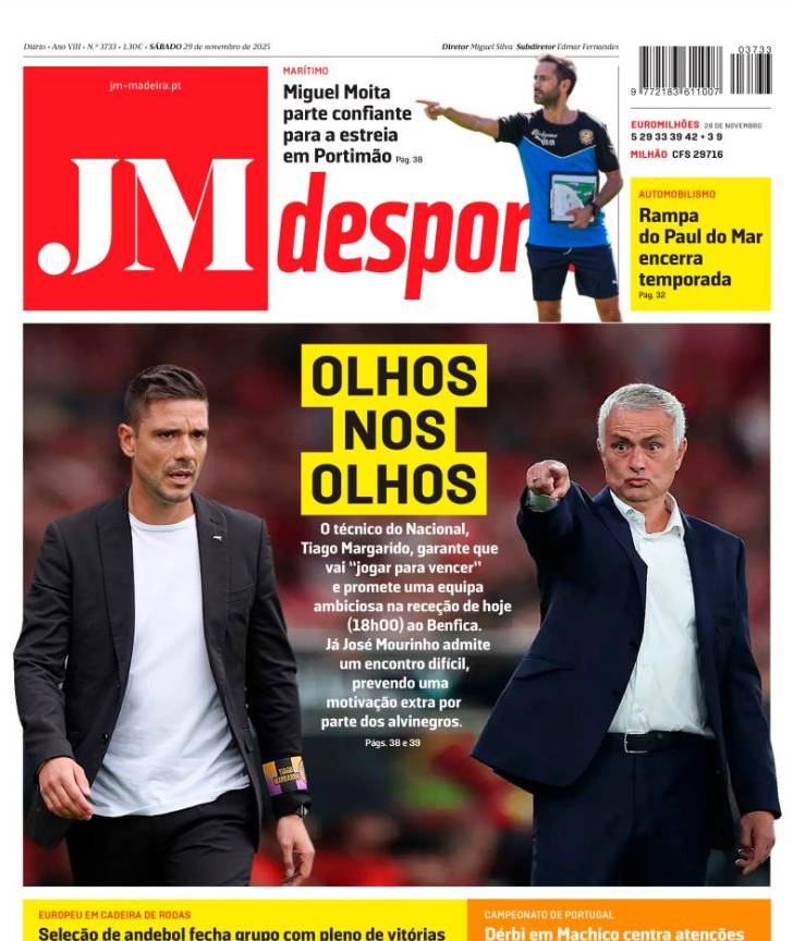 Sábado, 29 de novembro de 2025