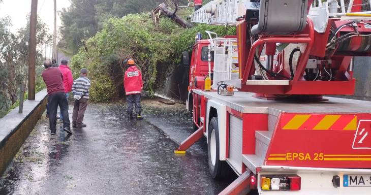 Mais de 270 ocorrências provocadas pelo mau tempo na Madeira
