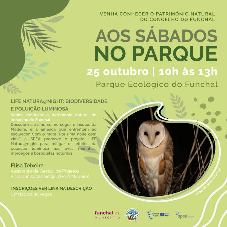 ‘Aos Sábados no Parque’ dedica sessão a projeto da SPEA