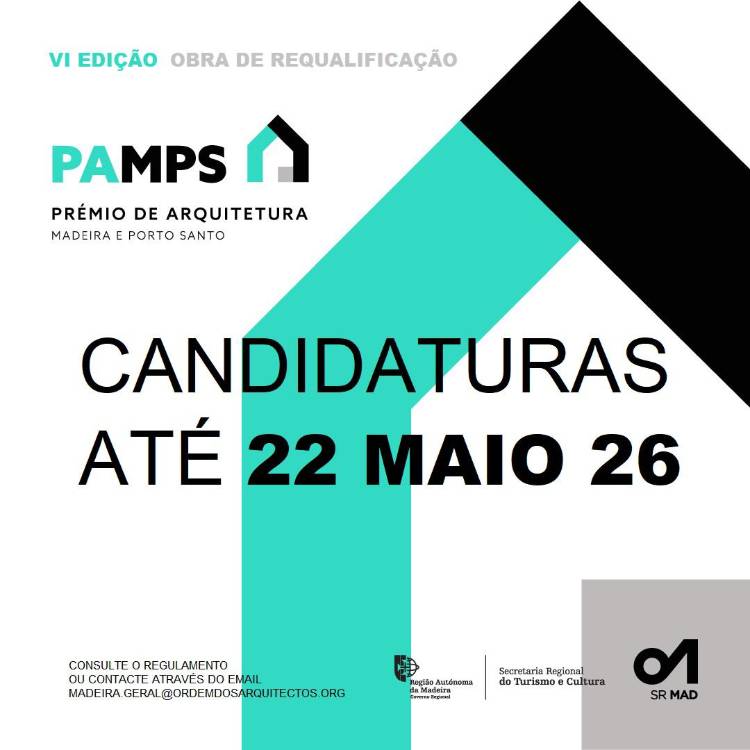 Ordem dos Arquitetos lança 6.ª edição do Prémio de Arquitetura da Madeira e Porto Santo