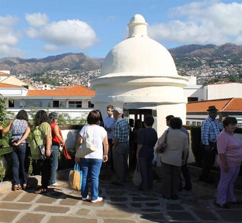 Guarita do baluarte norte do Palácio de São Lourenço finalmente reabilitada