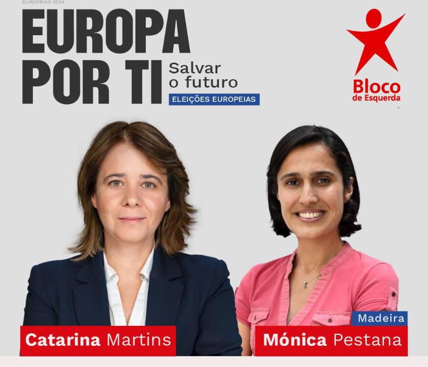 Madeirense concorre na 9ª posição da lista do BE ao Parlamento Europeu