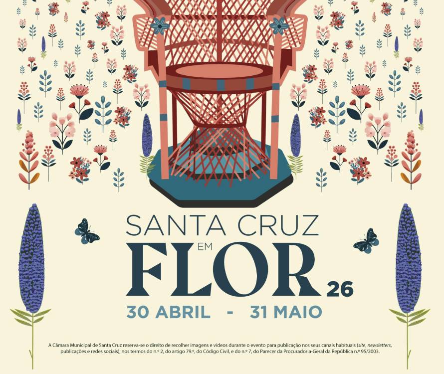 Santa Cruz em Flor 2026 arranca na próxima quinta-feira