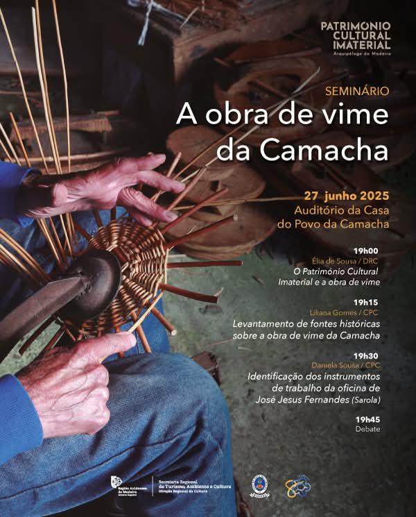 Seminário sobre a obra de vime da Camacha realiza-se hoje às 19h00