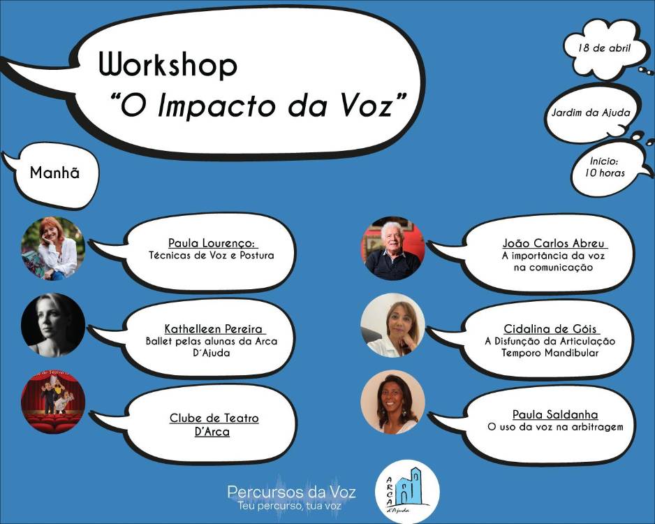 Jardim da Ajuda recebe workshop ‘O impacto da Vida’
