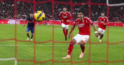 Grego apontou golo na conversão de uma grande penalidade.