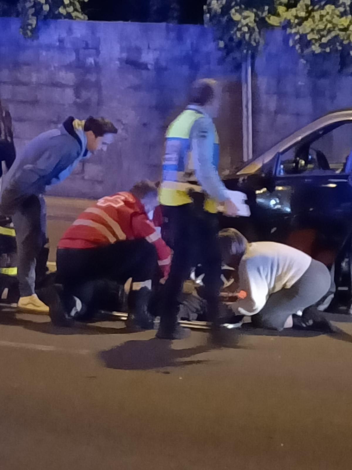 Motociclista ferido em despiste na zona dos Viveiros