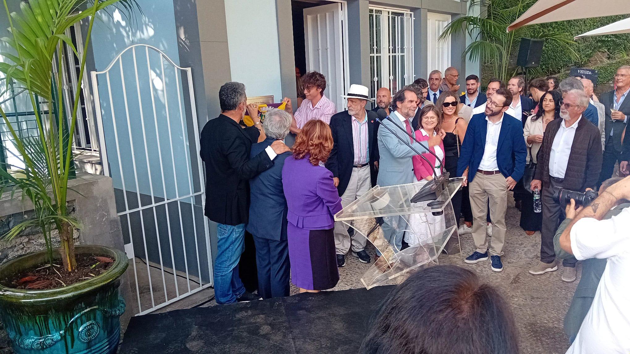Família Berardo inaugurou edifício do “Café do Parque”