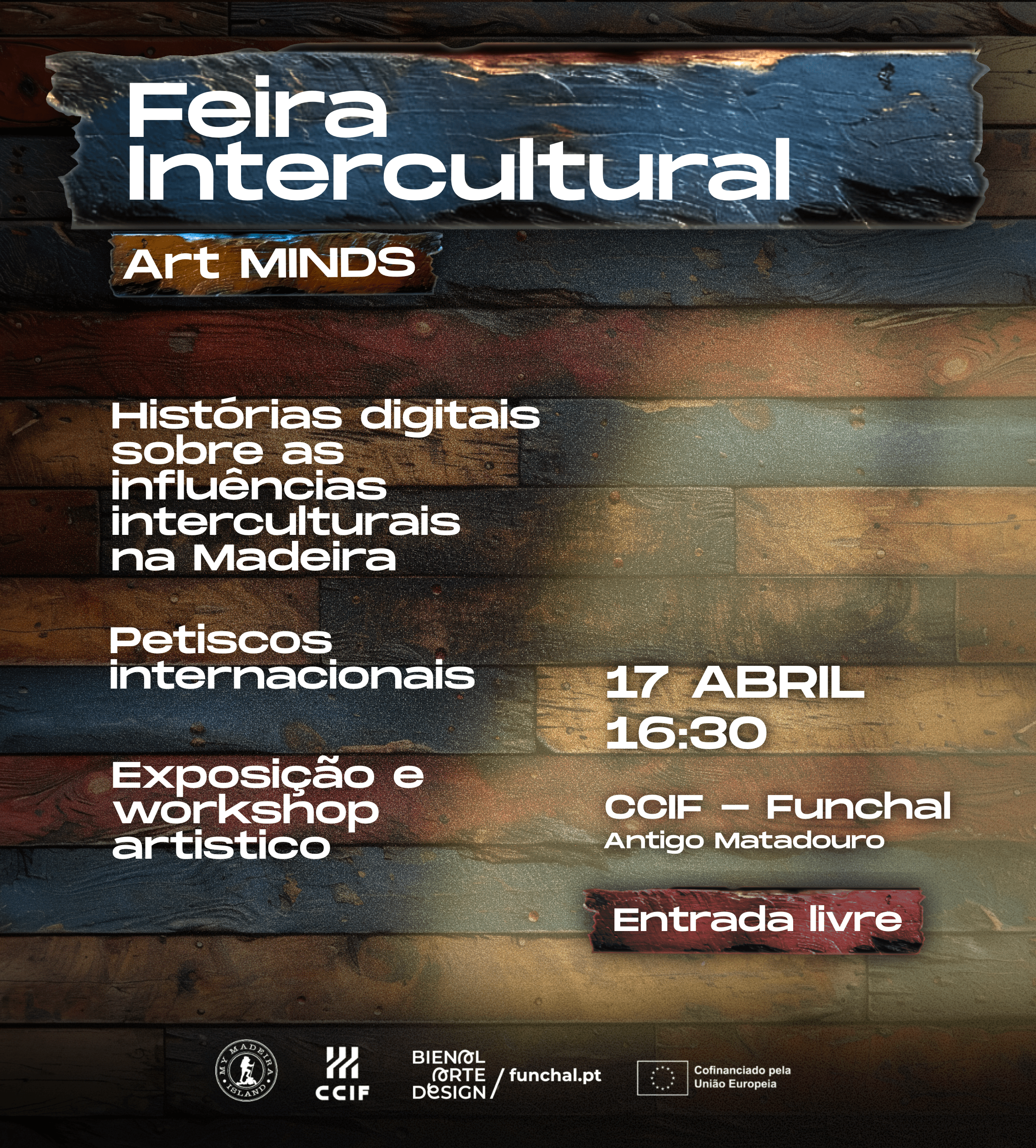 Feira ‘Art MINDS’ no CCIF como ponto de encontro de culturas