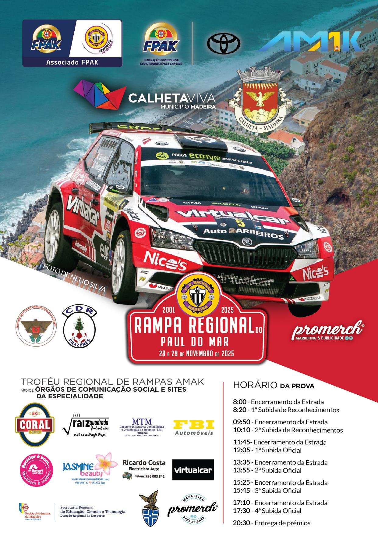 Organização reabre inscrições para Rampa do Paul do Mar até domingo