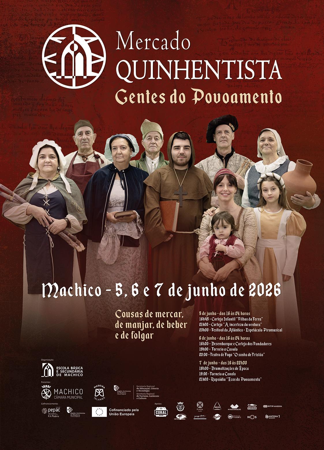 Mercado Quinhentista homenageia as ‘Gentes do Povoamento’ com mais de 1.500 figurantes