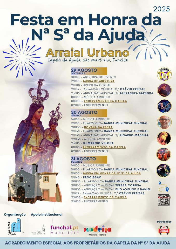 Ajuda está em festa