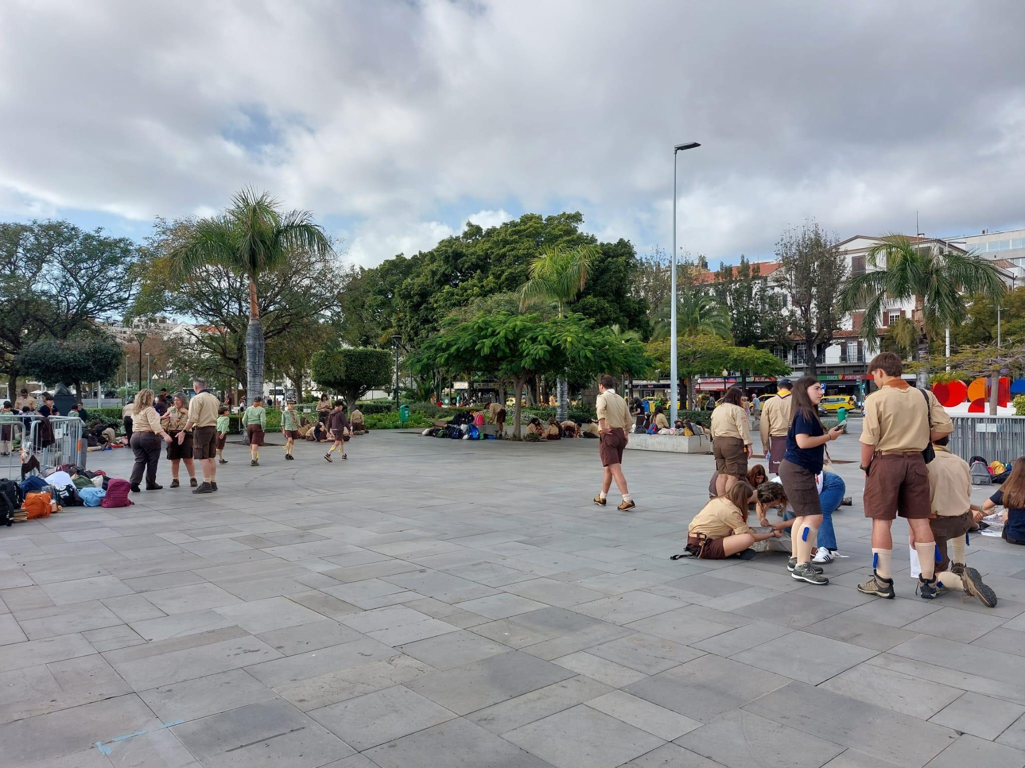 Escoteiros assinalaram o 96.º aniversário da primeira visita de Baden-Powell