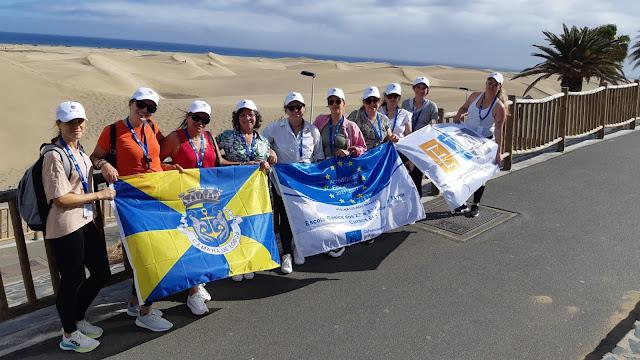 10 alunos de cursos de adultos da Torre visitam Canárias