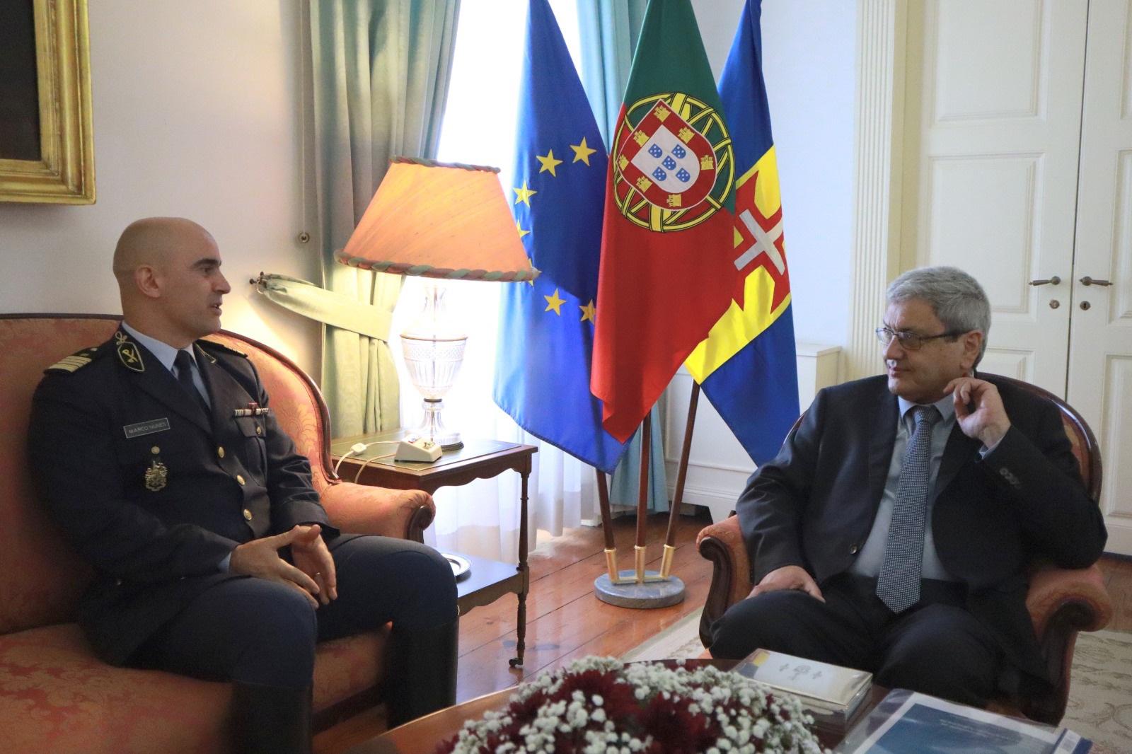 Marco Nunes, comandante da GNR, também esteve numa audiência com Paulo Barreto
