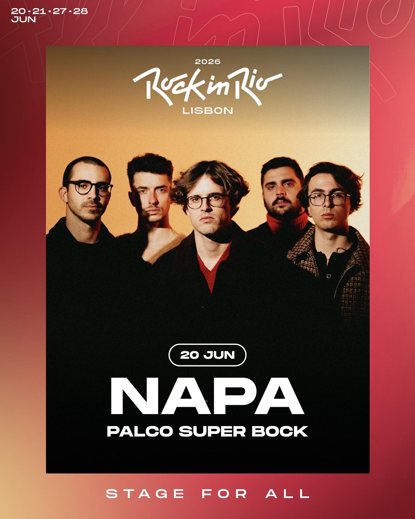 Depois do Rock in Rio, NAPA confirmados para o Primavera Sound Porto