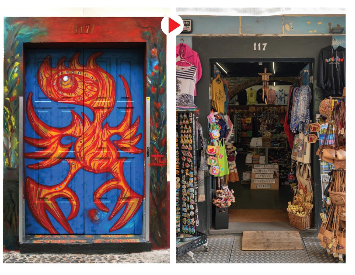 ‘Antes e Depois’: Zona Velha perdeu mais de 100 portas pintadas em 15 anos (com fotos)