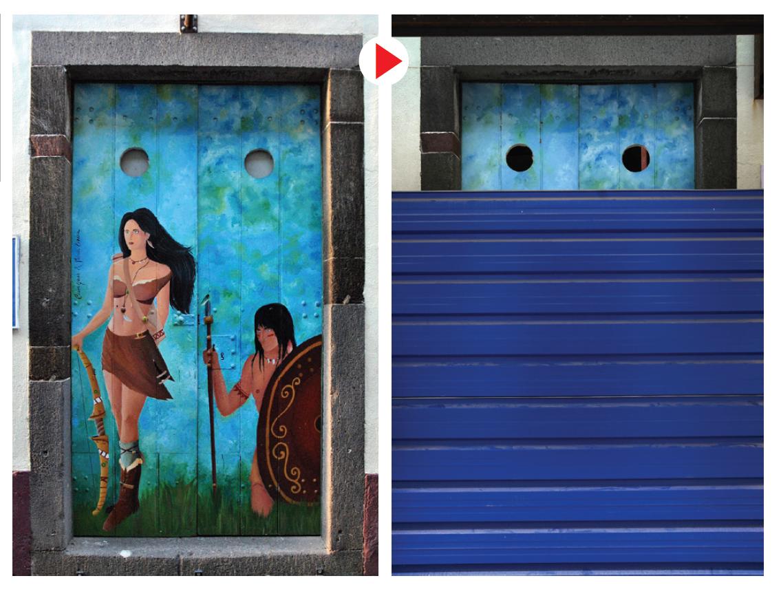 ‘Antes e Depois’: Zona Velha perdeu mais de 100 portas pintadas em 15 anos (com fotos)