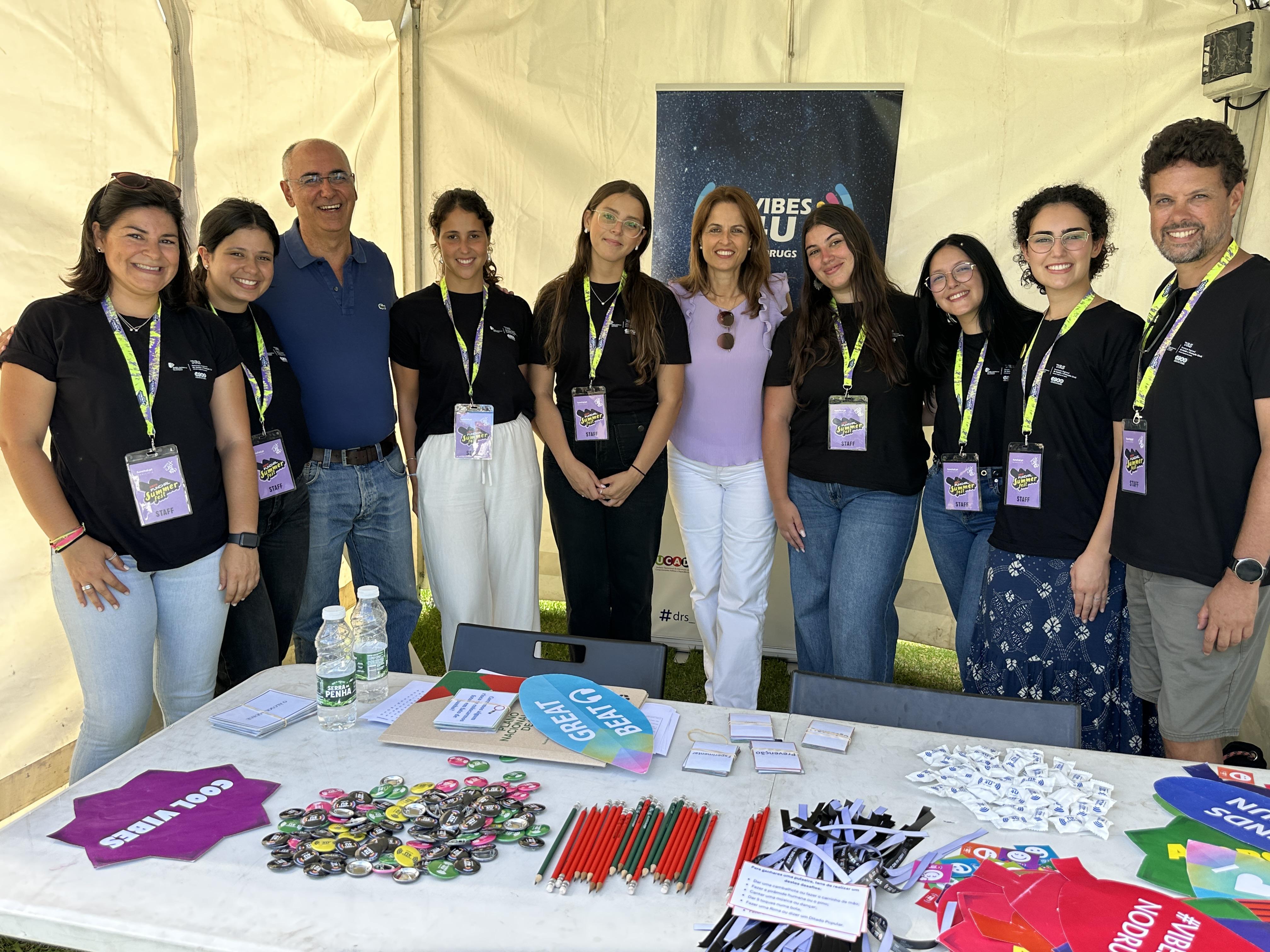 Campanha ‘+Verão... Sem Drogas’ marcou presença no ‘Funchal Summer Fest’