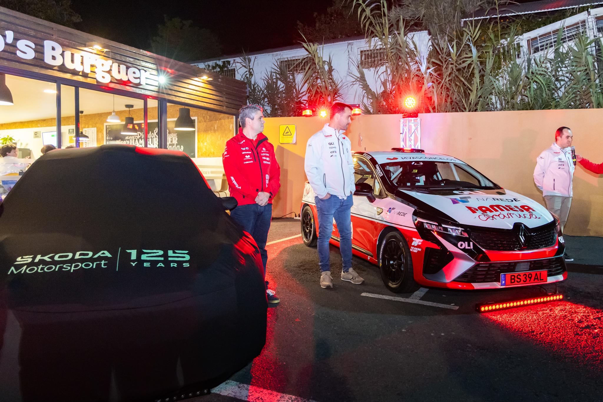 Miguel Nunes e João Paulo apresentam novo Skoda para defender título no Regional de Ralis (com fotos)
