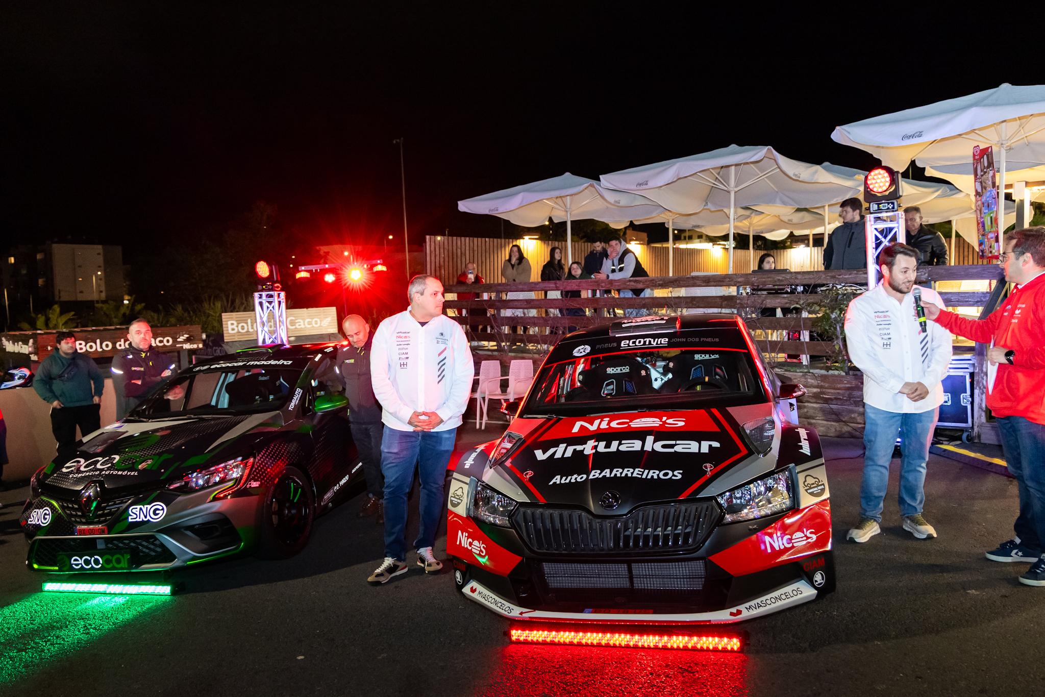 Miguel Nunes e João Paulo apresentam novo Skoda para defender título no Regional de Ralis (com fotos)