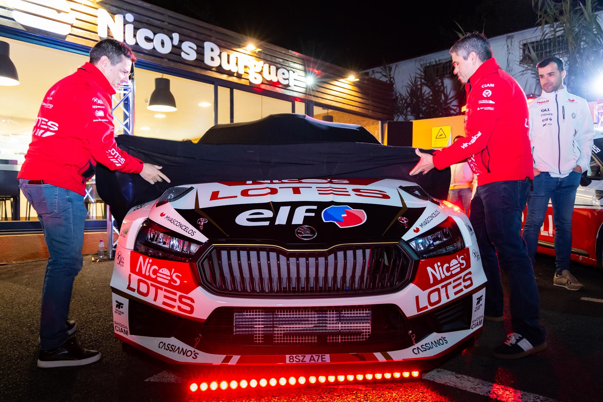 Miguel Nunes e João Paulo apresentam novo Skoda para defender título no Regional de Ralis (com fotos)