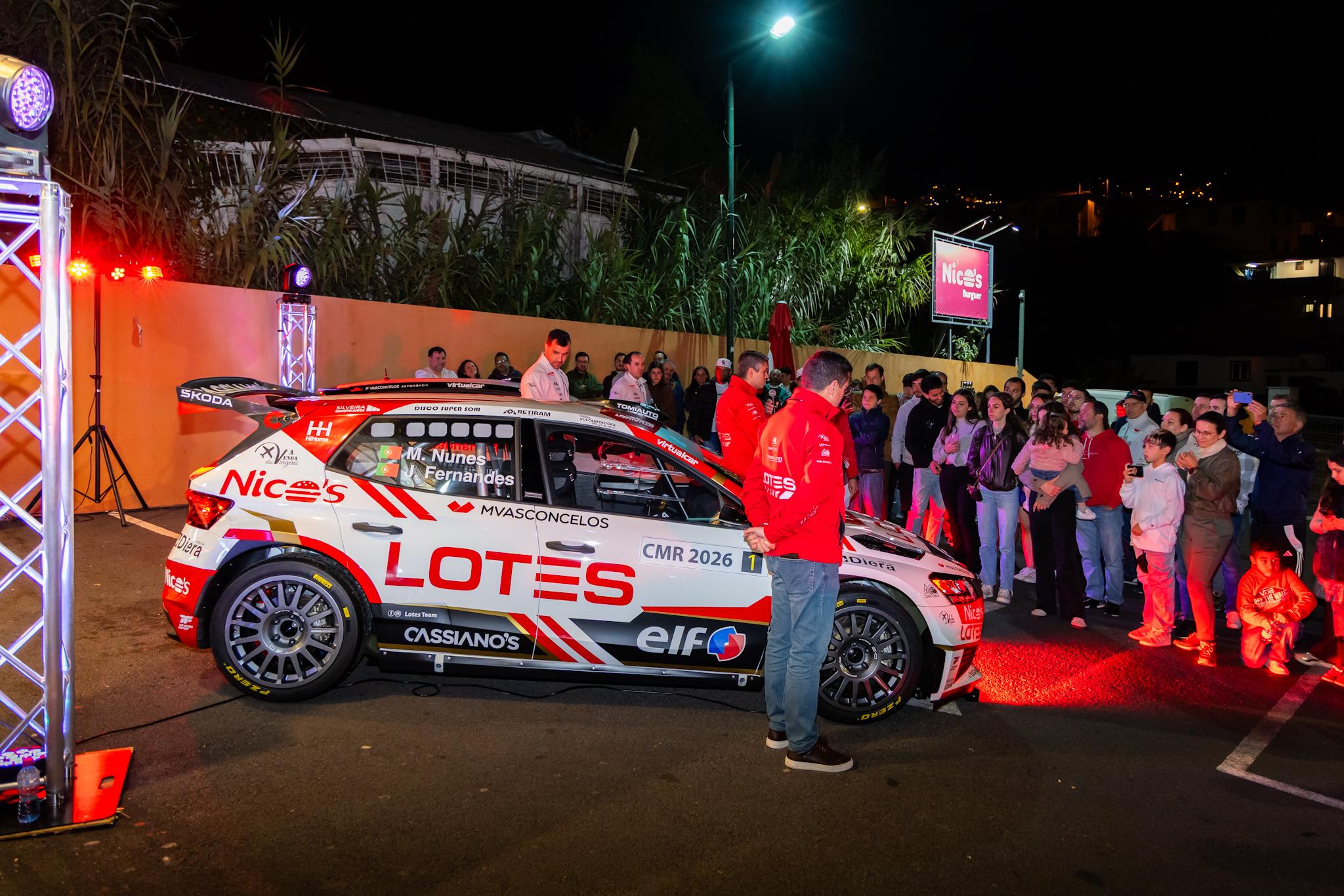 Miguel Nunes e João Paulo apresentam novo Skoda para defender título no Regional de Ralis (com fotos)