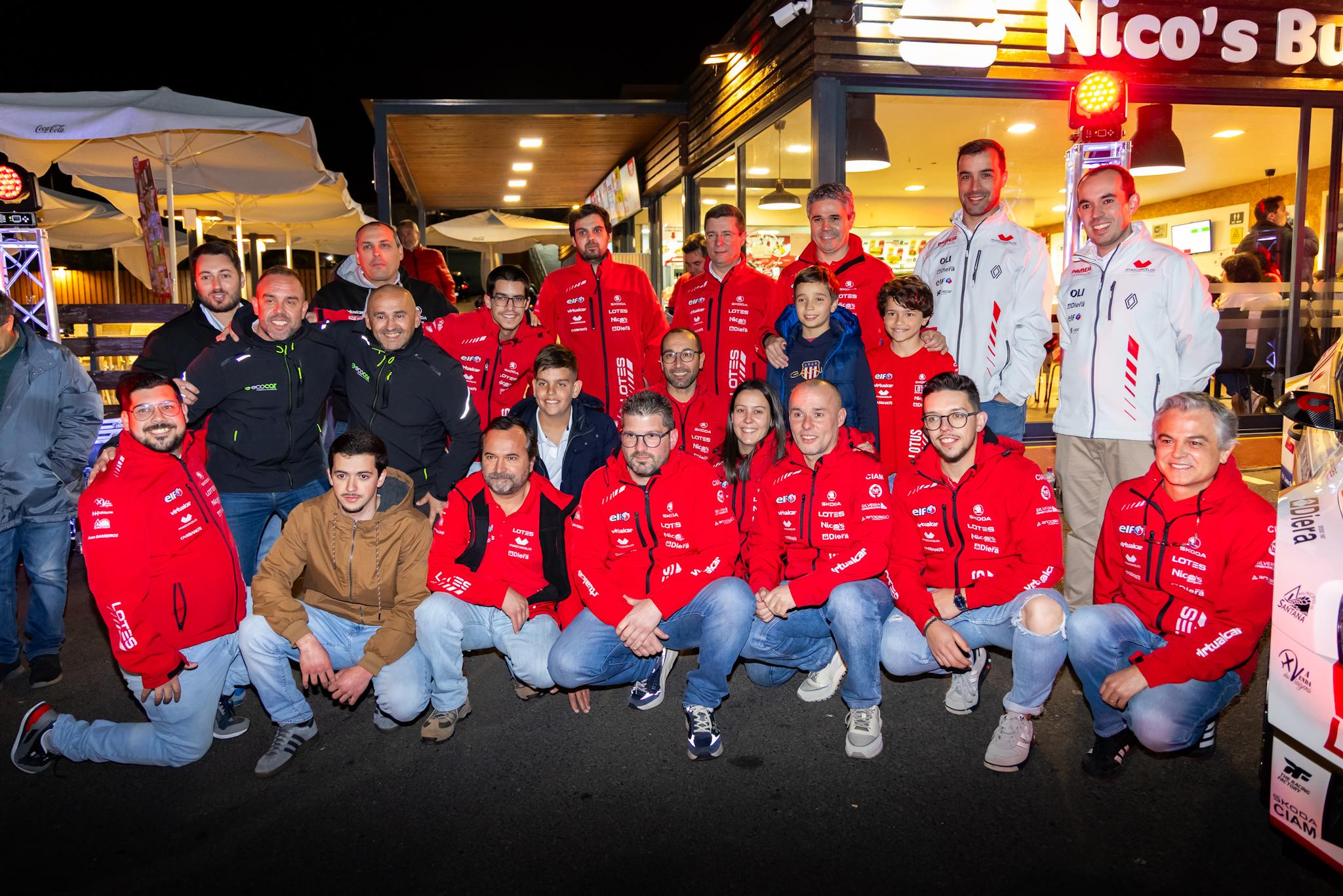 Miguel Nunes e João Paulo apresentam novo Skoda para defender título no Regional de Ralis (com fotos)
