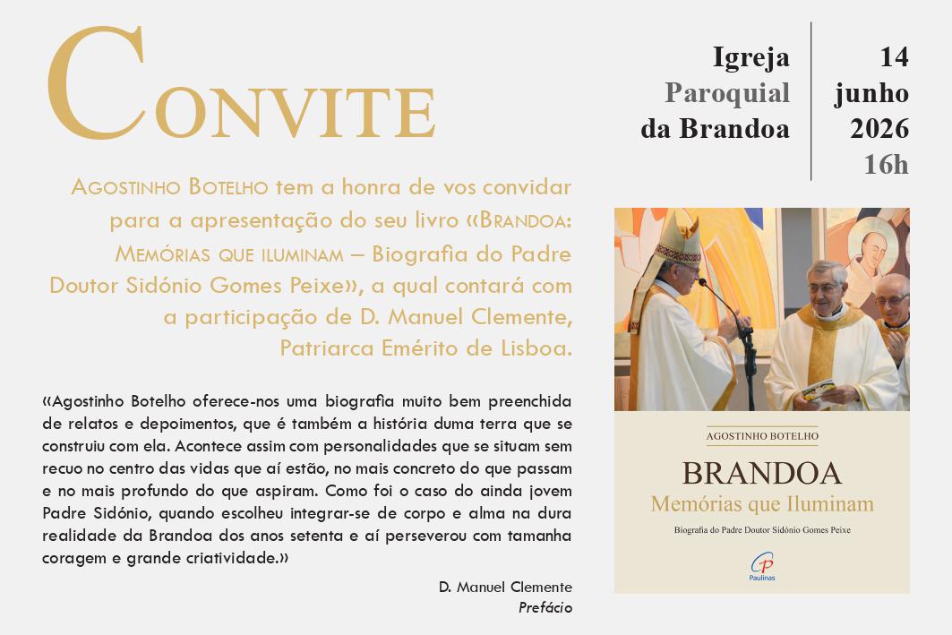 Apresentação agendada para 14 de junho.
