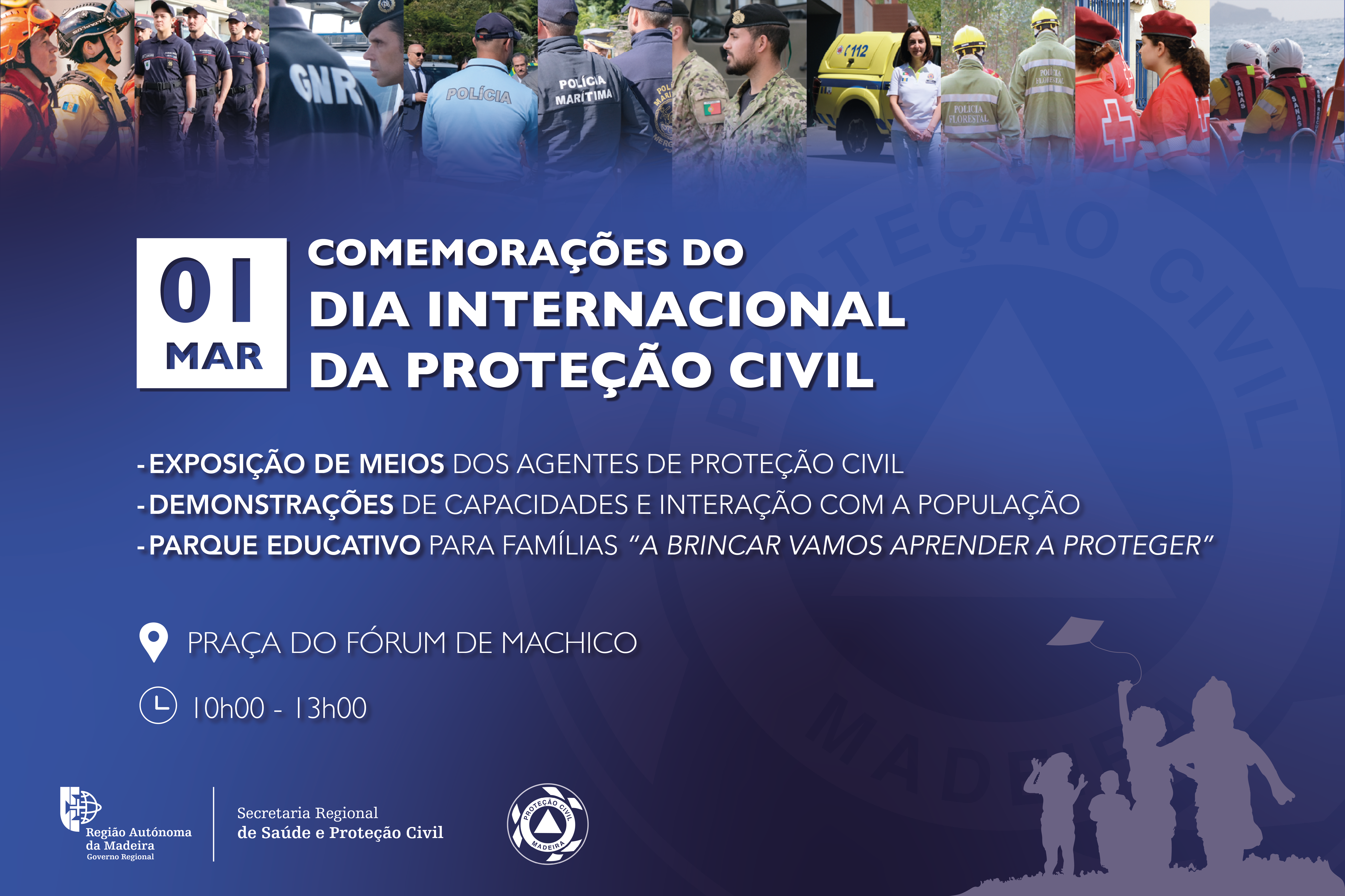 Proteção Civil promove exposição com novidade especial para os mais novos