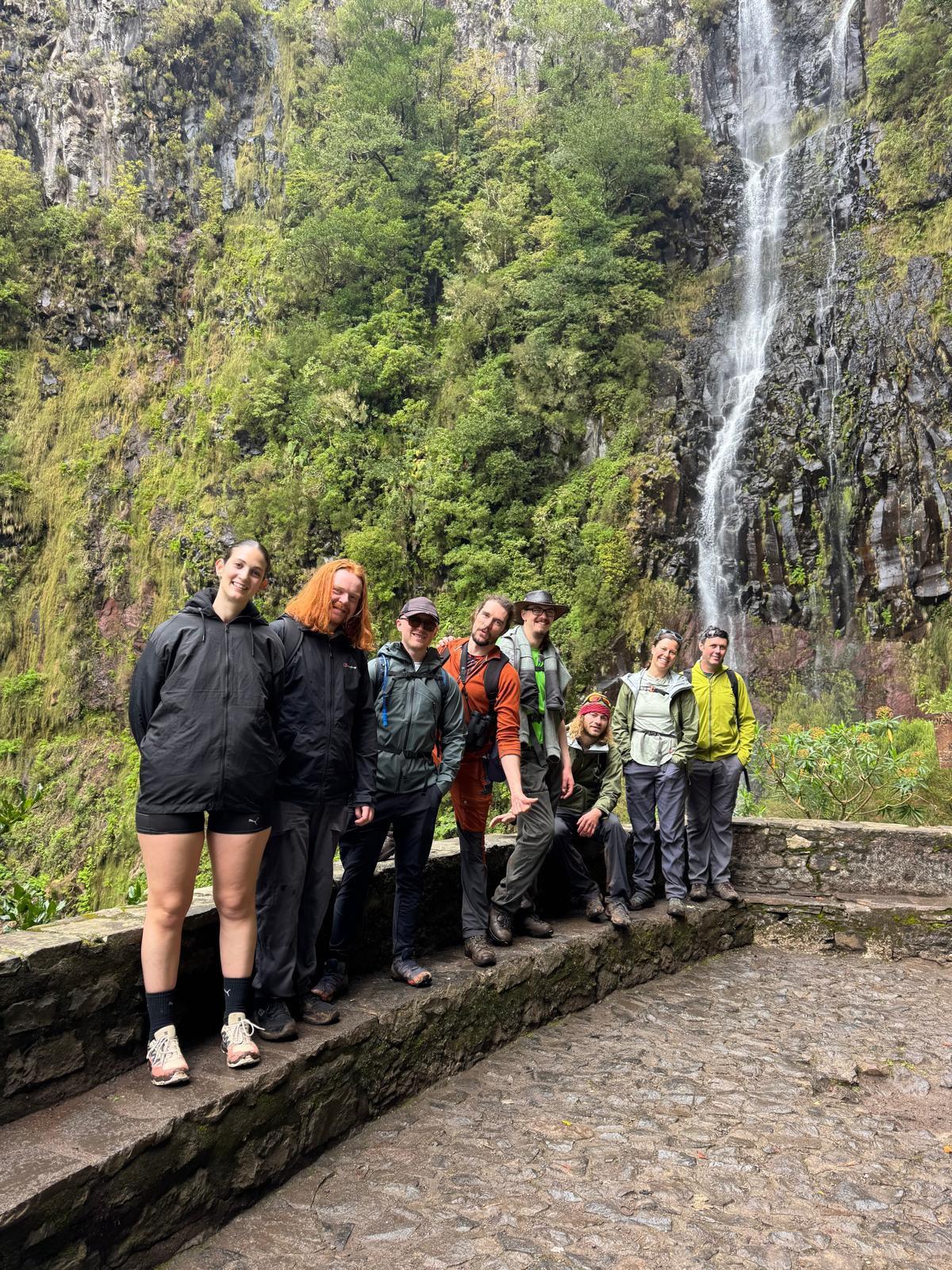 Grupo participou em várias atividades ao ar livre.