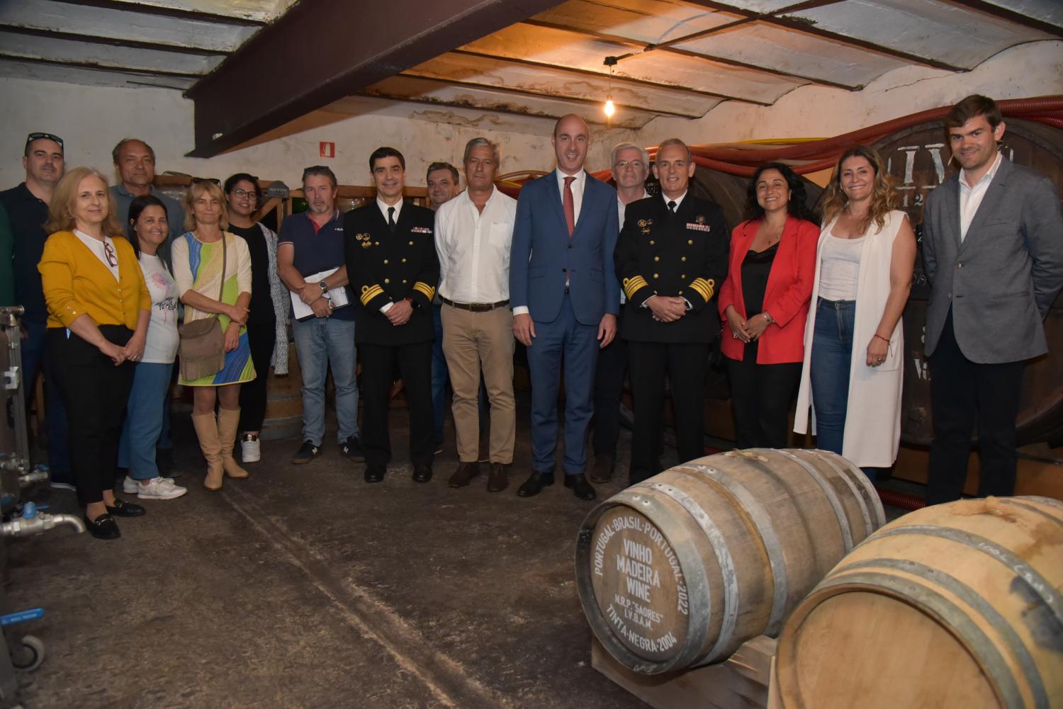 IVBAM desselou Vinho da Roda que viajou no Navio-Escola Sagres