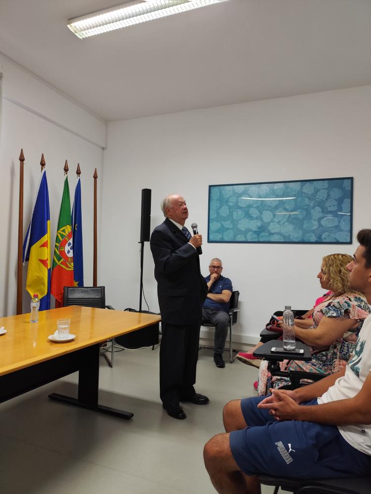 Jardim proferiu conferência sobre a Europa em escola de São Roque