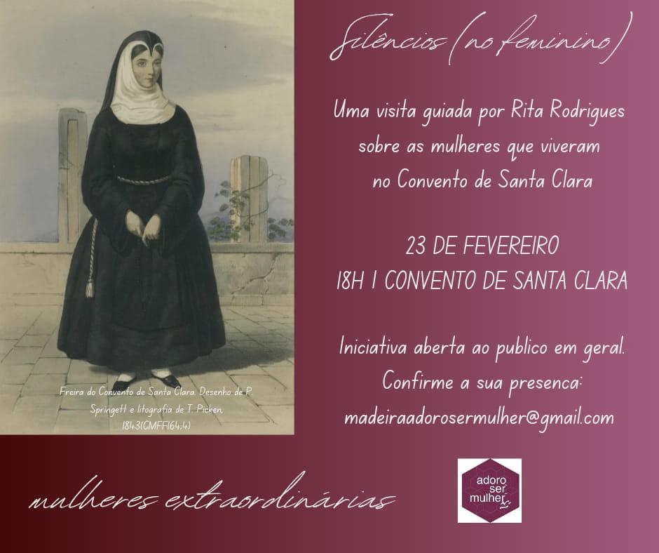 ‘Mulheres Extraordinária’ esta sexta-feira no Convento de Santa Clara