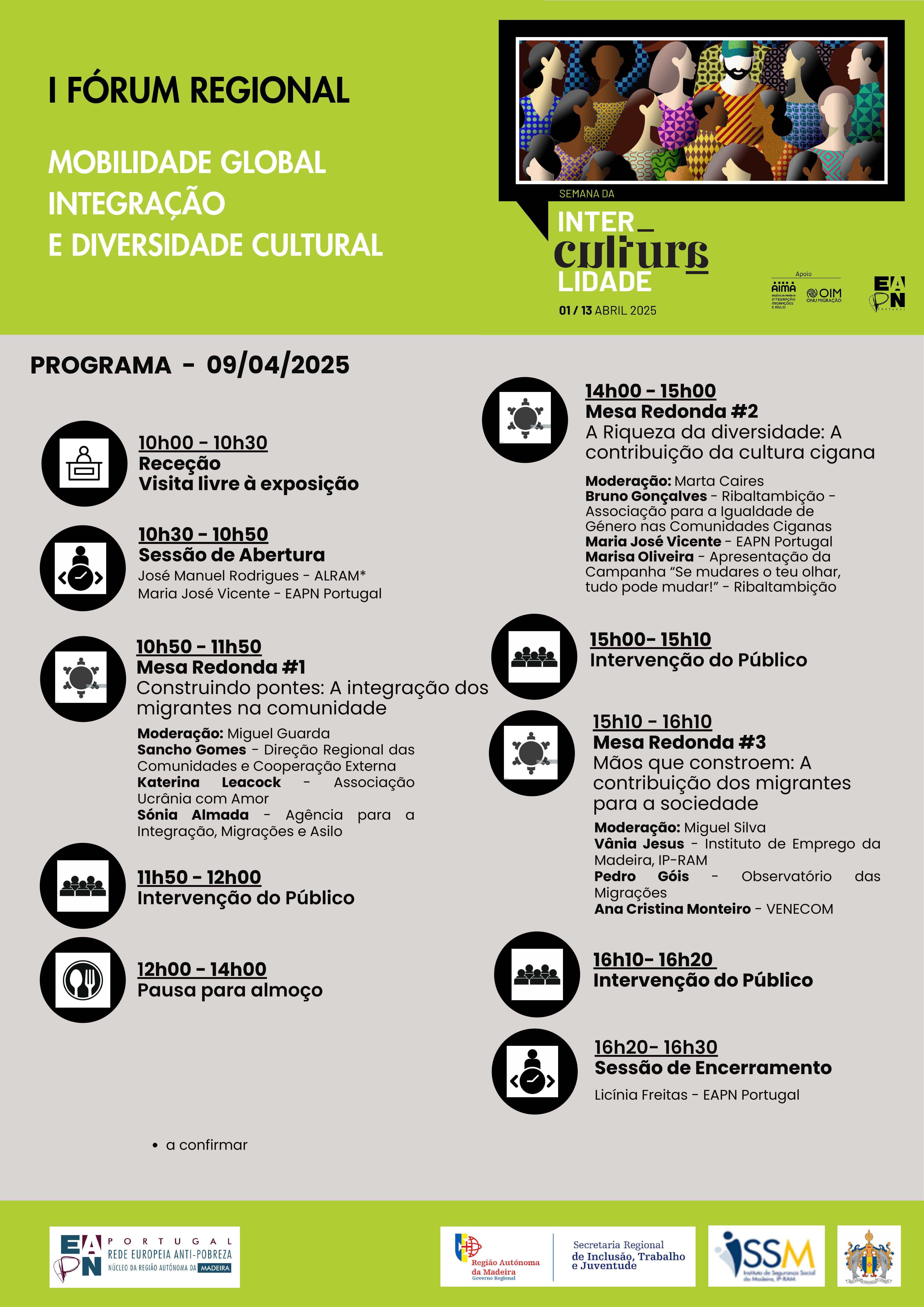 ALRAM acolhe I Fórum Regional sobre Mobilidade Global, Integração e Diversidade Cultural