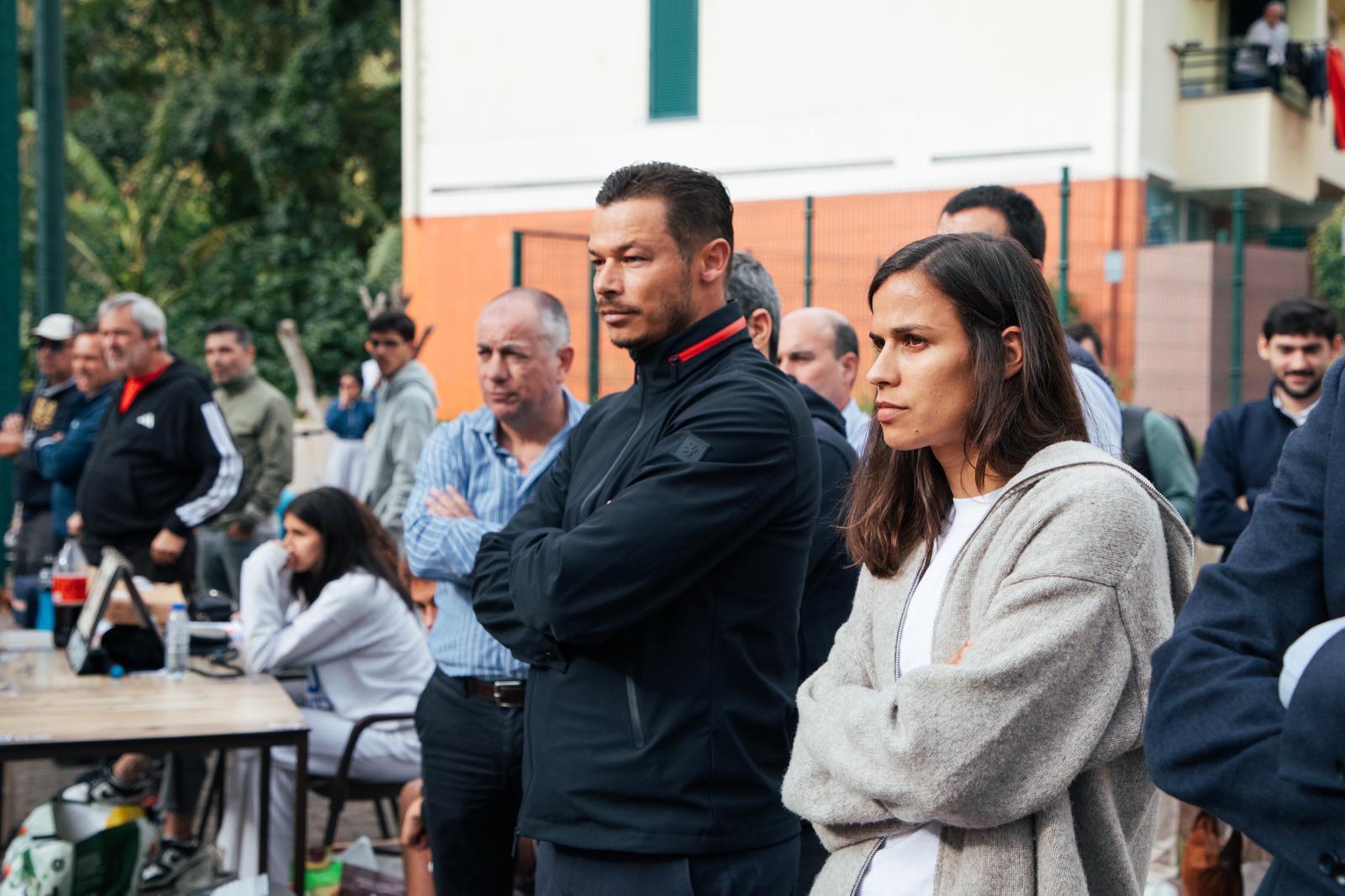 Irmãos Edgar e Érica Costa apadrinharam torneio.