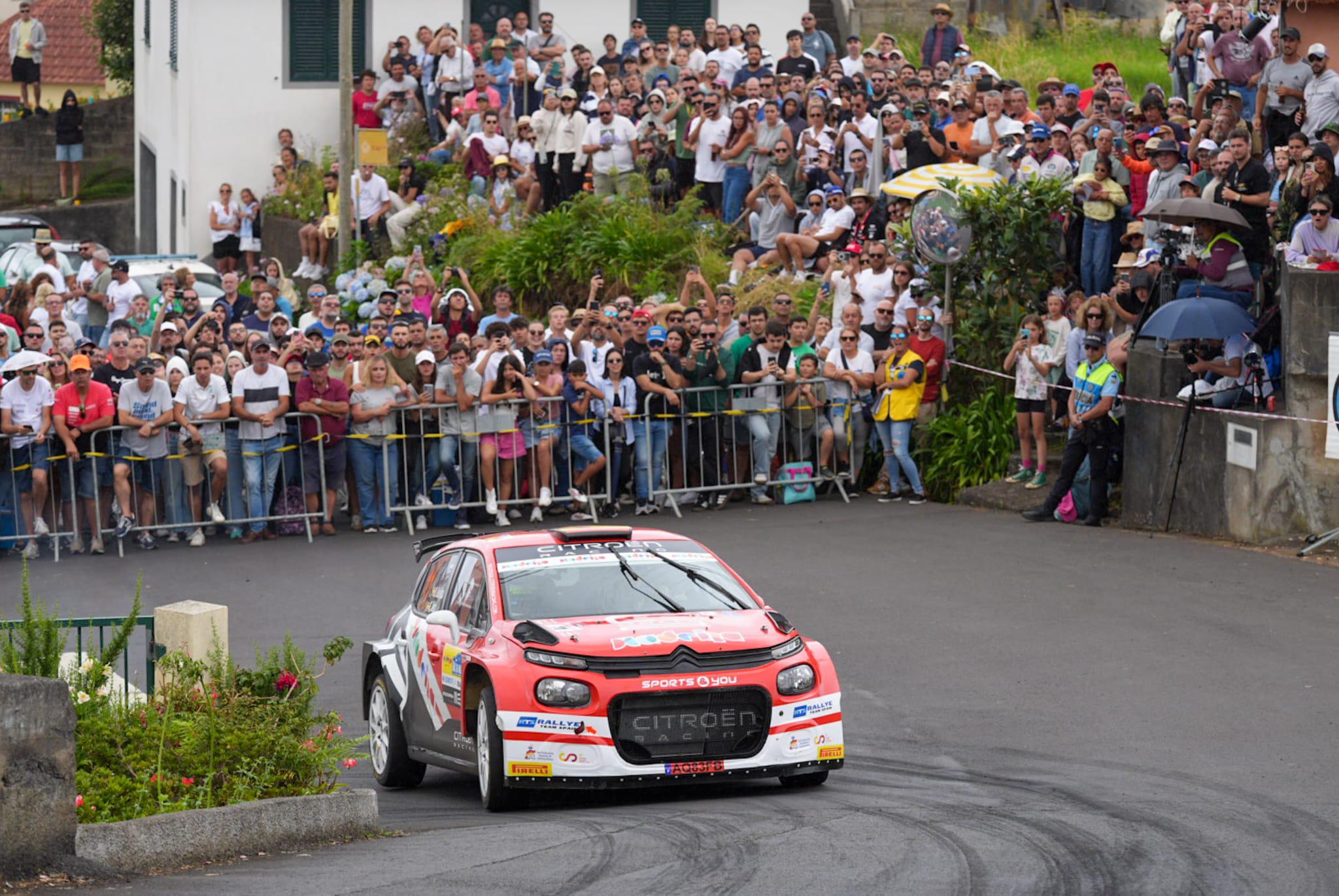 Diego Ruiloba avança para o derradeiro dia de Rali da Madeira na liderança.