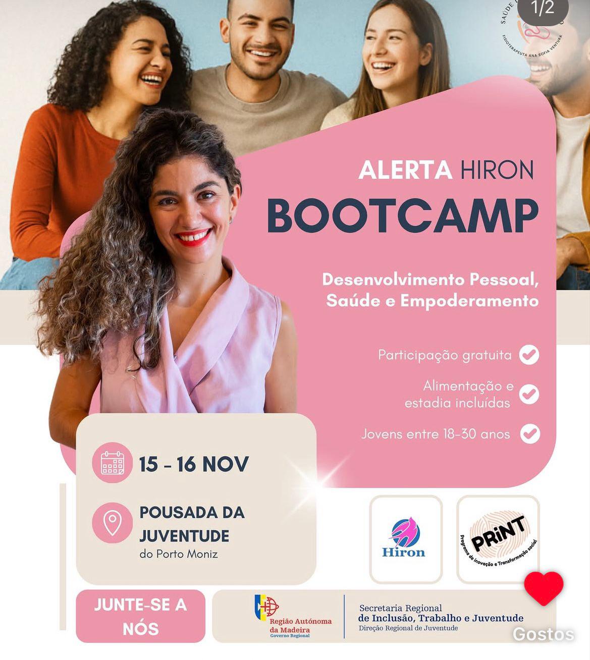Porto Moniz acolhe fim-de-semana transformador com o ‘Hiron Bootcamp’