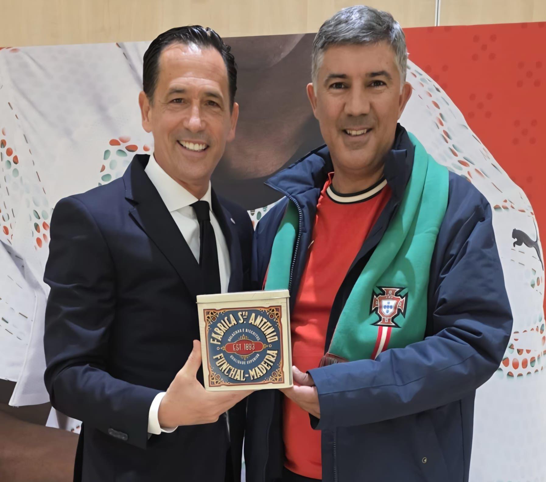 Presidente da AFM acompanha final do Europeu de futsal entre Portugal e Espanha