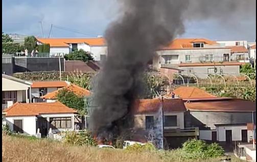 Incêndio na Mãe de Deus (Caniço)