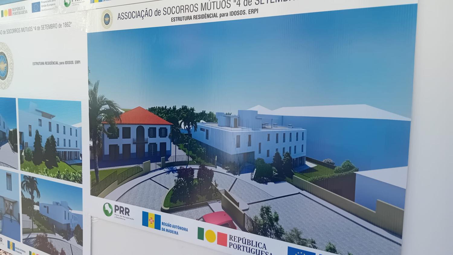 O lar fica situado ao lado do infantário Quinta dos Traquinas.