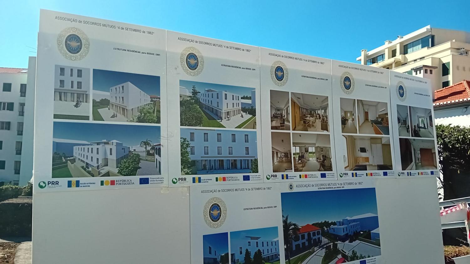 A estrutura residencial para idosos é financiada pelo PRR.