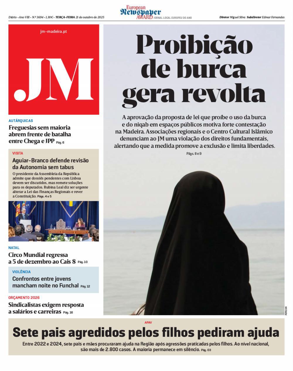 Inquérito JM: Concorda com a proibição do uso de burcas em espaços públicos?