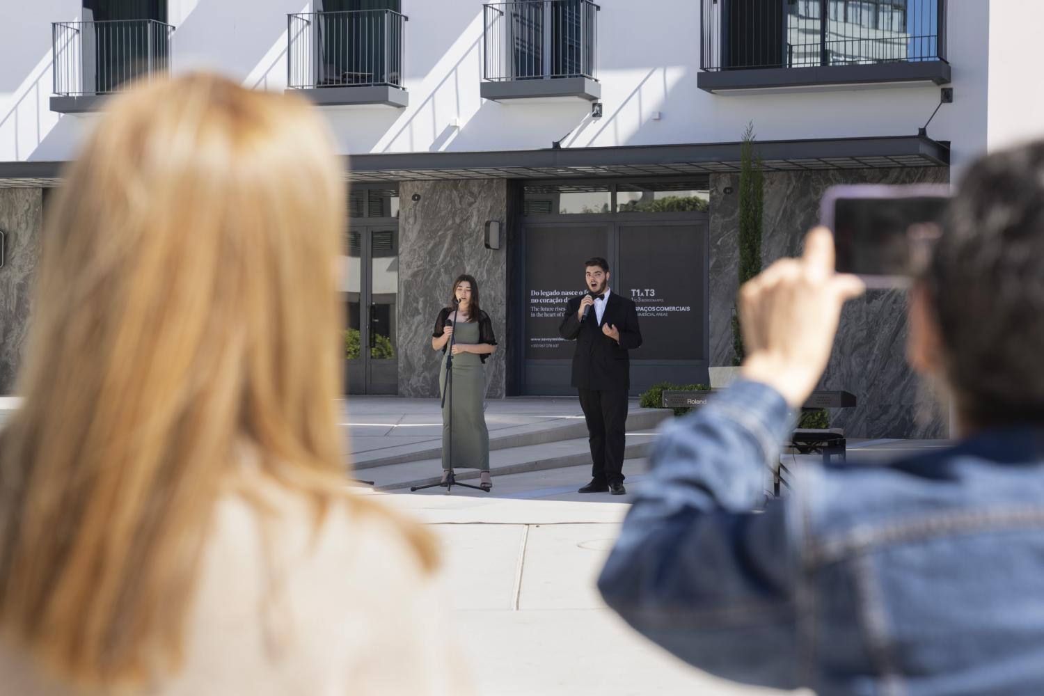 Música encheu Largo do Pelourinho pela manhã.