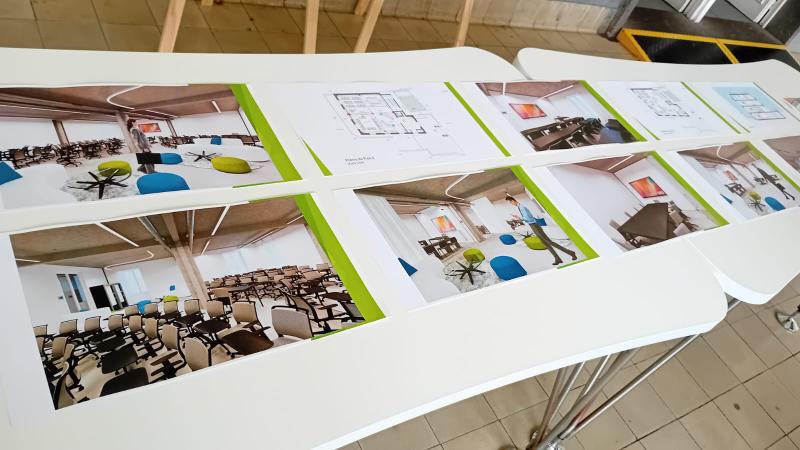 A ‘Casa Verde’ terá um auditório e uma área para formação em Inteligência Artificial.