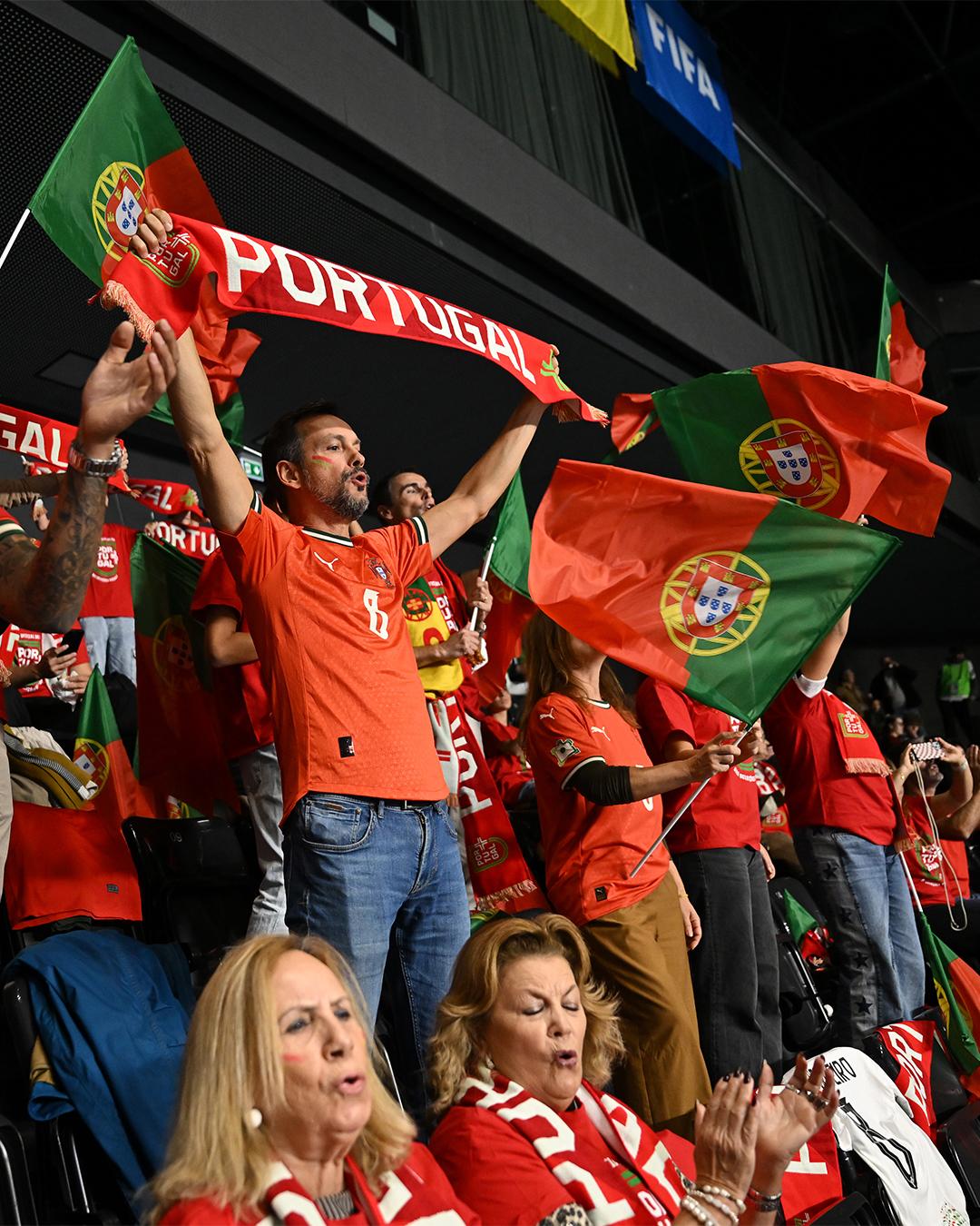 Festa foi portuguesa.