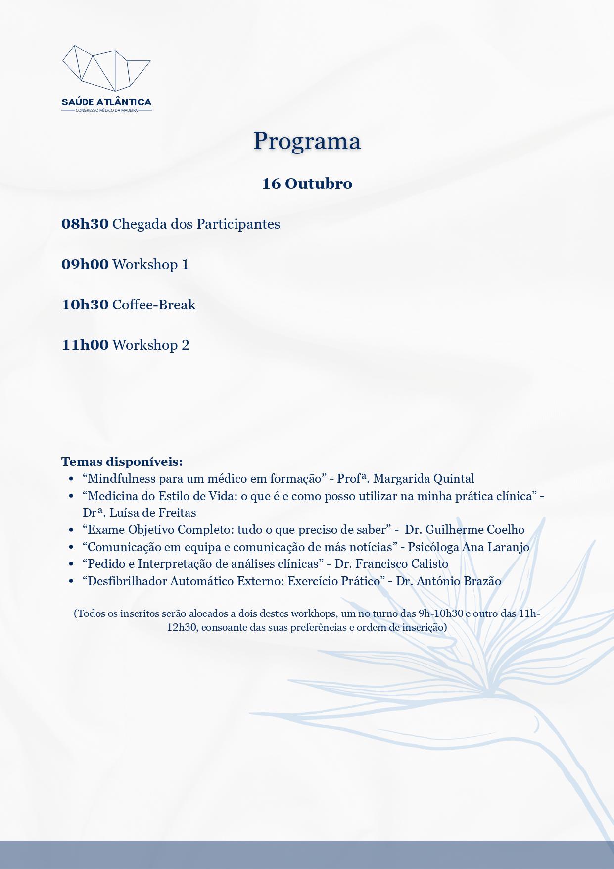 1.ª edição do Congresso Médico da Madeira no Colégio dos Jesuítas