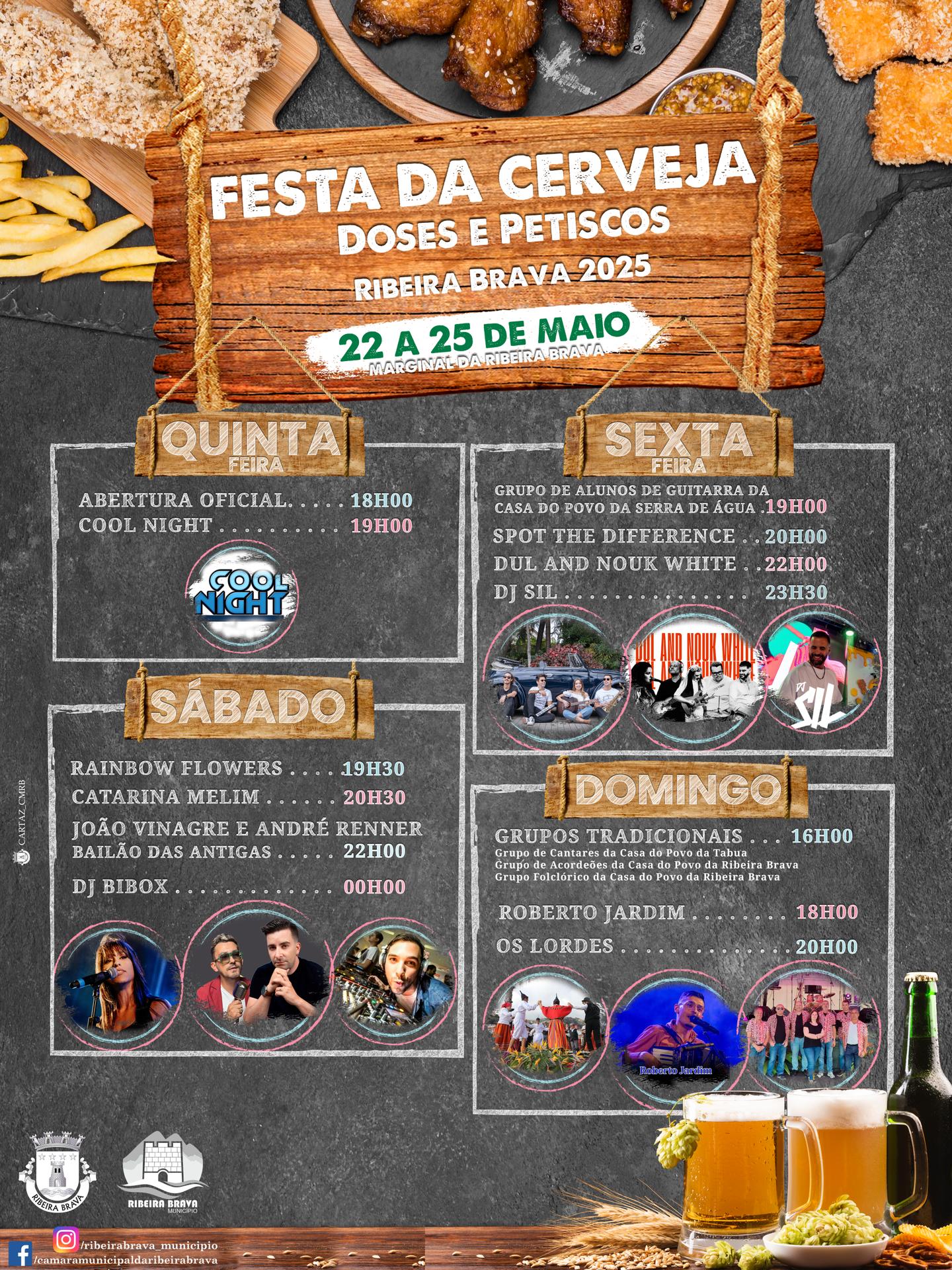Ribeira Brava prepara Festa da Cerveja, Doses e Petiscos