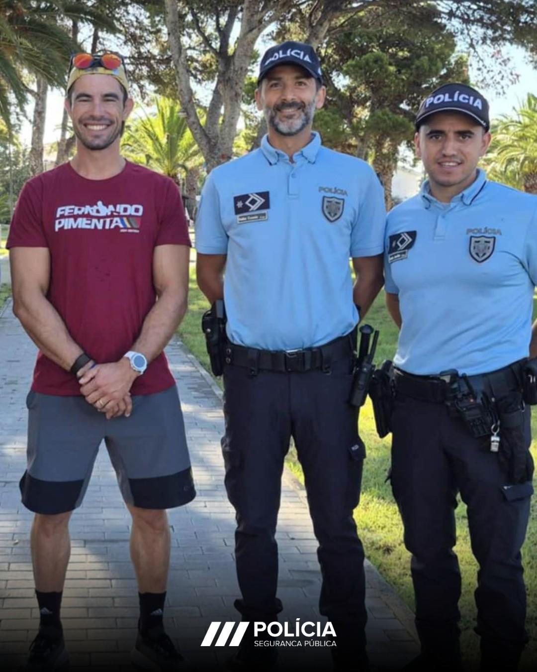 Fernando Pimenta, campeão português, esteve a acompanhar as crianças.